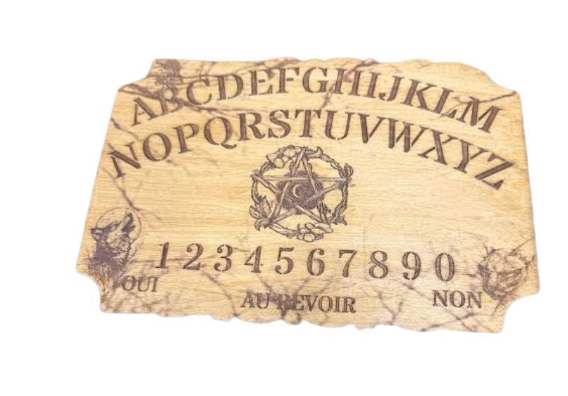 Planche ouija artisanale personnalisable