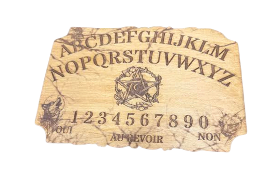 Planche ouija artisanale personnalisable