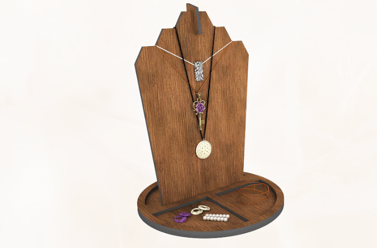 Présentoirs à colliers personnalisable